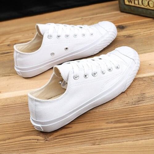 YSHUNIJ 2021New Japanese small white shoes womens shoes lovers low top casual shoes womens canvas shoes