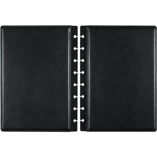 Fromthenon A4 A5 Leather Eagle Discbound Customizable Notebook Cover for Mushroom Hole Planner Shell Scrapbooking Supplies