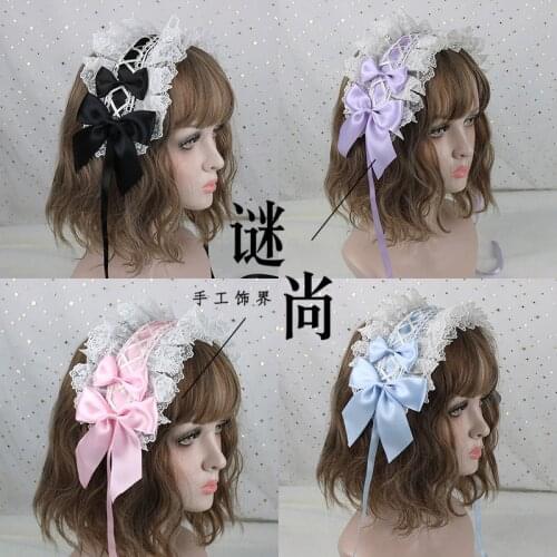 Lolita Lolita Hair Band Daily Life Sweet Versatile Can Take a Angel Handle Angel Street