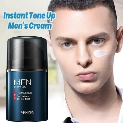 CleanUp Mens Revitalising Cream BB Face Cream Tone Up Concealer Revitalizing Moisturizer Ultra Nourishing Facial Cream