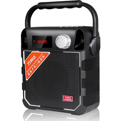 Portable Wireless Bluetooth Mini Speaker Stereo Fashion Bass Big Power Easy To Use Speakers Support FM Outdoor Loudspeaker