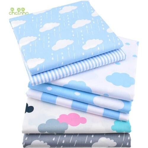 Printed Twill Cotton Fabric For DIY Patchwork Quilting Sewing/Tissue Of Baby & Children/Sheet,Pillow,Cushion,Curtain Material