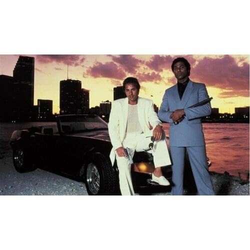 Miami Vice Tv Show Art Film Print Silk Poster Home Wall Decor 24x36inch