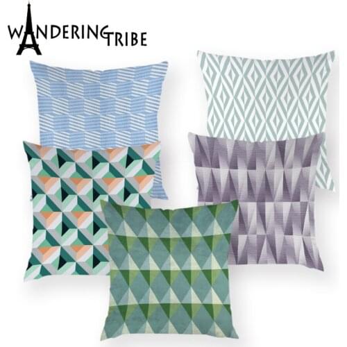 Modern Nordic Stripe Cushion Cover Geometric Line Decorative Pillows Case Living Room Sofa Throw Pillow Covers Cushions Cojines