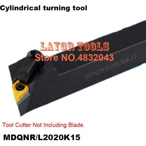 MDQNR2020K15, 20*20*125mm Metal Lathe Cutting Tools,CNC Turning Tool,Lathe Machine Tools, External Turning Tool Type MDQNR/L