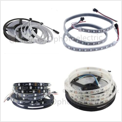 WS2812B 5050 RGB LED 5 M 150 300 Leds 144 30LED/M Individual direccionable 5 V