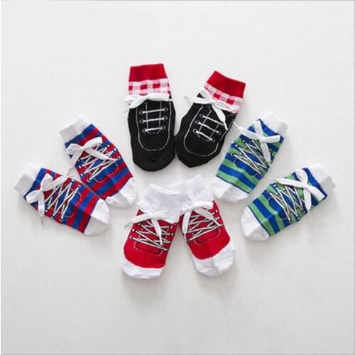 2017 Spring Autumn Hot Cute Kids shoes Socks classical baby Socks 0 to 4y toddler Girls stripe Socks