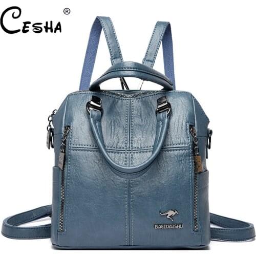 Женские классические рюкзаки Cesha China At AliExpress