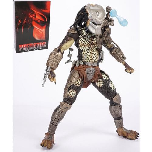 Classic Movie NECA Ultimate Series Predator 7" Jungle Hunter PVC Action Figure Collectible Model Toy