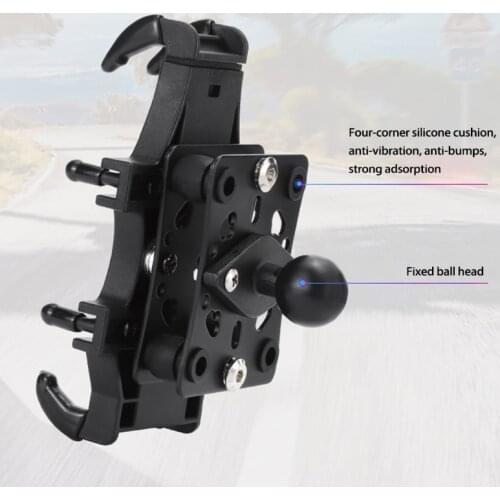 Bracket shock absorber mobile phone bracket anti-shake accessories locomotive mobile phone holder shock absorption modul