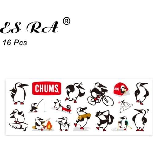 Small Stickers Mini Mobile Pegatinas Cup stickers Outdoor Camping Decals 16Pcs/Set for Helmet Bottle Notebook Waterproof Decals