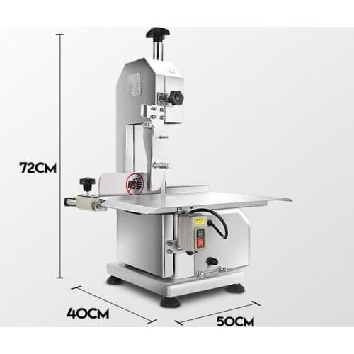 Bone sawing machine Commercial Saw bone machine Frozen meat cutter machine 110V/220V for Ribs/Fish/Meat/Beef