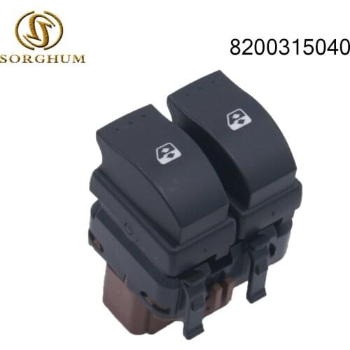 Window Control Switch Left Master Button 8200315040 For R enault M egane MK II