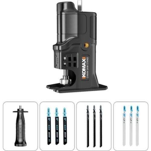 Conversion Head Of Screwdriver Electric Drill To Electric Saw Reciprocating Saw Household Multifunctional Hacksaw Wood Tools