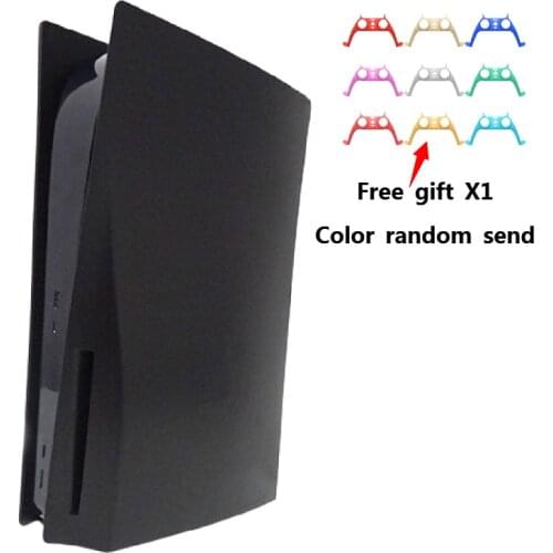 Disc Edition Replacement Case for PS 5 CD-ROM Cover Skin Faceplate Shell Host Panel Decorative silicone cover Accessories