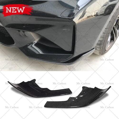 FOR BMW F87 M2 M2C MP STYLE CARBON FIBER FRONT BUMPER LIP SPLITTER TRIM BODY KIT TUNING PART FOR M2 F87 BUMPER SPAT RACING