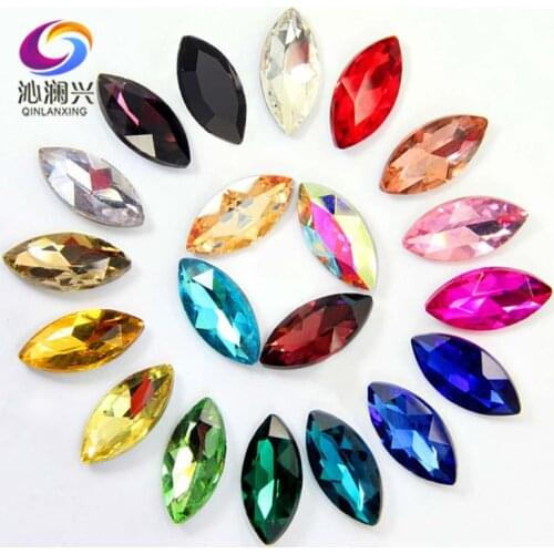 Horse shape pointback Glass loose rhinestones,nail art/Diy/Clothing accessories 6mm/8mm/10mm/12mm/14mm/16mm/18mm