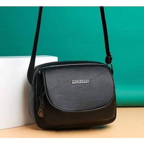 Large Leather Tote Bag Over The Shoulder Pouch Bags For Women High Quality Pu leather Crossbody Belt Phone Wallet Purse Case