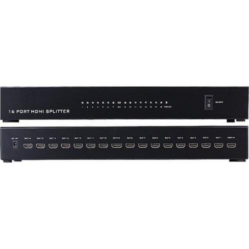 MT-VIKI hdmi splitter 1 in 16 out Distributor Video Sharing 1 PC input to 16 output multiple LCD monitor MT-SP1016
