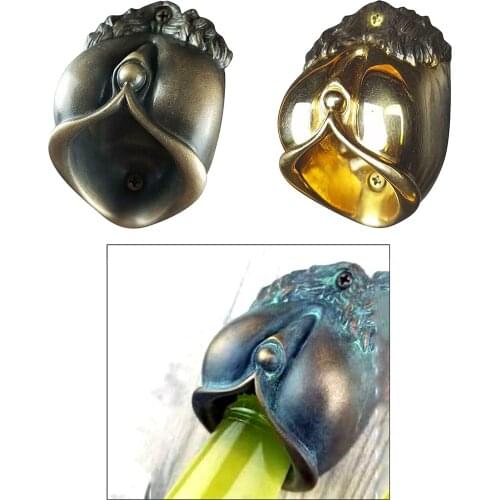 Vintage Style Wall Mount Bottle Opener Wine Opener Bottle Opener for Kitchen