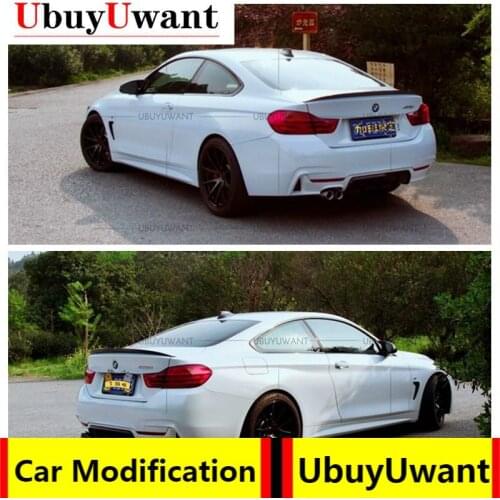 "High Quality ABS Plastic Rear Car Spoiler Trunk Lid Wing For 2013-2019 BMW F32 4 Series 428i 435i 2 Dr For Coupe P Style