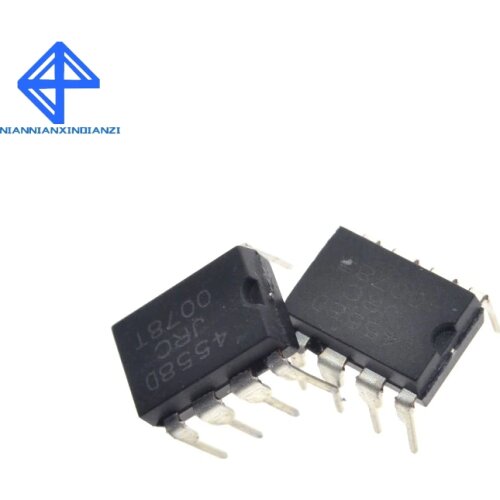 100PCS JRC4558 4558 4558D DIP-8 Integrate IC Chip DUAL OPERATIONAL AMPLIFIER Original and NEW
