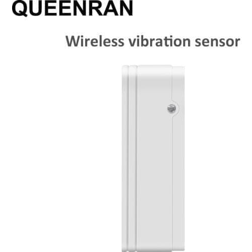 2pcs MD-2018R Wireless Vibration Sensor Sensitivity Adjustable for 433mhz Meian Homi Alarm ST-V, ST-IIIB, ST-3B, ST-VGT Alarm