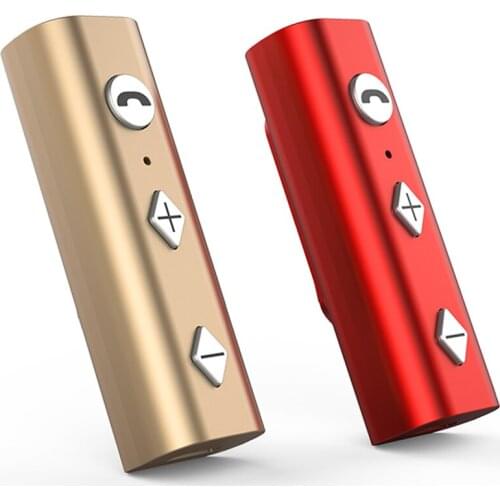 Bluetooth 4.2 aux 3.5mm music receiver audio adapter handsfree car kit