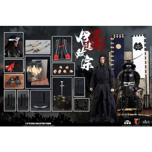 COOMODEL 1/6 SE051 SE052 Empire Series Ancient Japanese Samurai Bushido Spirit Date Masamune 12-inch Action Figure