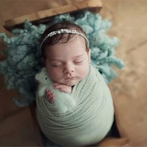 Hot Sale Baby Photography Props Blanket Wraps Stretch Wrap Newborn Photo Wraps Cloth Accessories