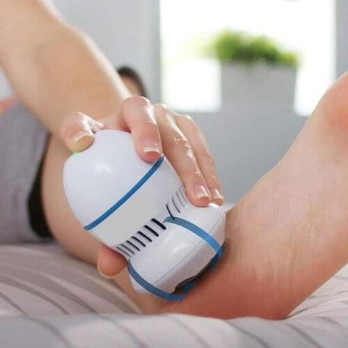 Callus Remover with Built-In Vacuum Rechargeable Motorized Electric Feet Foot File Pedicure Tool Exfoliation Dead Skin Foot Care