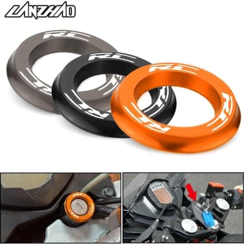 RC Motorcycle Ignition Switch Cover Ring Circle for KTM RC 125 200 390 RC8 R 2013 2014 2015 2016 2017 2018 2019 2020