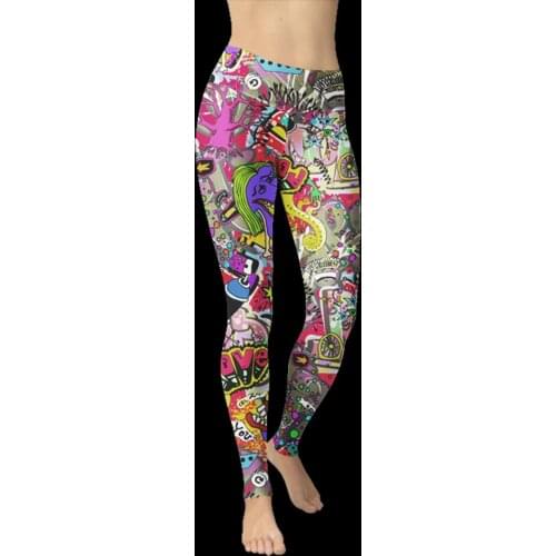 Fashion Ladies Woman Body Shaper Street Wear Sports leggings