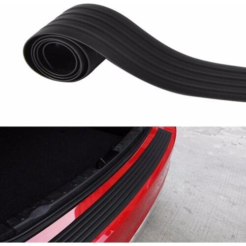 Car Trunk guard plate sticker FOR Volkswagen VW Golf 7 MK7 Rear bumper rubber protection sticker