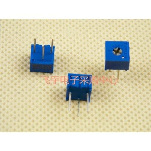 20pcs Potentiometer, 3362, 100 (10 r) precision adjustable resistance new quality goods
