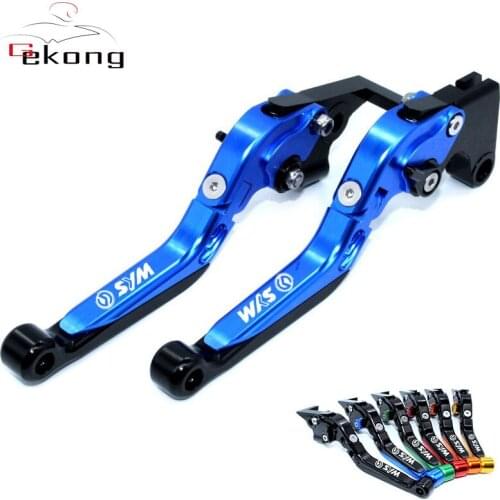 For SYM T2 T3 SB300 WOLF250 T2/T3 SB 300 WOLF 250 Motorcycle Accessories CNC Adjustable Folding Extendable Brake Clutch Lever