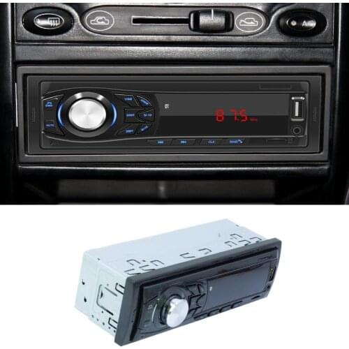 Universal Auto Multimedia- MP3 Player 12V FM Radio Player Compact Bluetooth AUX U Disk MP3 Radio Player for Car 1030