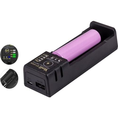 1*18650 &21700 Battery Charger Converter Box DIY Lithium Battery Charger Box Converter Cylinder AAAA &AAA &AA/A/SC/C/F6 Battery