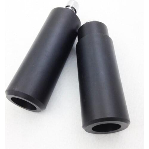 Aftermarket Free Shipping Motorcycle Parts No Cut Frame Slider Crash Protector For Yamaha 2006-2011FJR1300 FJR 1300 A BLACK