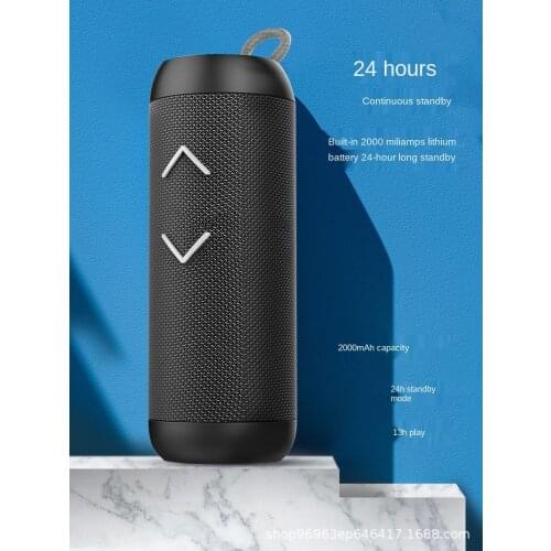 TWS EBS-606 Bluetooth Speaker Wireless Charging Speakers IPX6 Waterproof with Microphone Speaker Subwoofer HIFI Stereo Surround