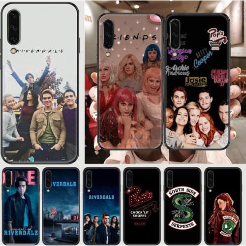 Riverdale TV Phone case For Samsung Galaxy A 3 5 7 8 10 20 21 30 40 50 51 70 71 E S 2016 2018 4G black silicone Etui art