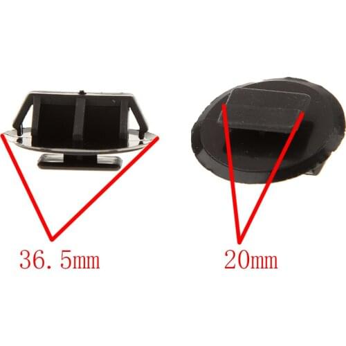 Black Moulding Trim Clips For Mazda BP4L-51-SJ3 Car Parts Pack Of 20
