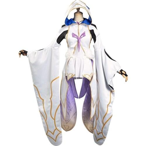 Game FGO Merlin Cosplay Costumes Fate Grand Order Role Play Women Girls Dress Outfits Carnival Halloween Party Suit Costume