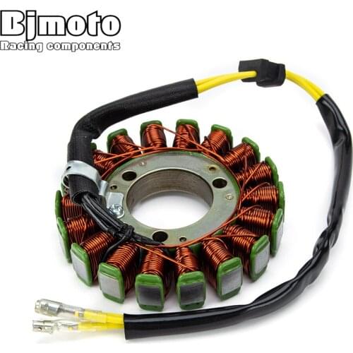 Motorcycle Stator Coil For Kawasaki GPZ550 ZX550 1984-1988 ZR550B 1990-1993 Z550 GT550 1983-1994 ZX400 Z400FII 1991/1994