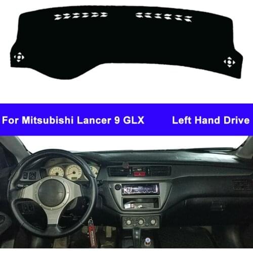 Car Dashboard Cover For Mitsubishi Lancer 9 GLX Dash Mat Pad Dash Board Cover Carpet Auto Sun DashMat Car Styling Protector