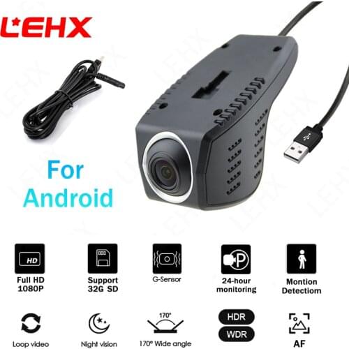 LEHX ADAS Car DVR Recorders for Cars Camera HD 1080p Auto Digital Video Recorders Recorders for Car Android Multimedia Plyaer