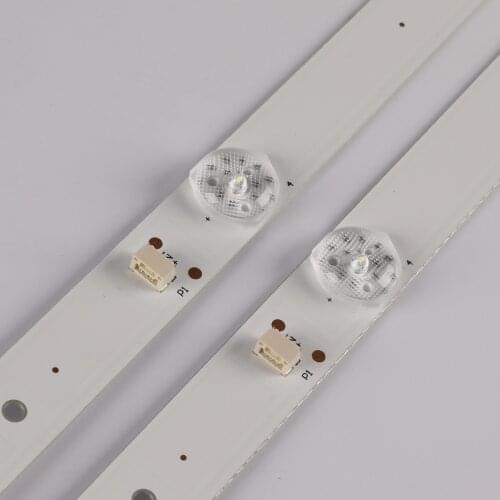 2pcs/Lot 100%new 32inch LCD TV backlight strip for TCL L32P1A L32F3301B 32D2900 32HR330M06A8V1 4C-LB3206 6led each lamp 6v 56CM