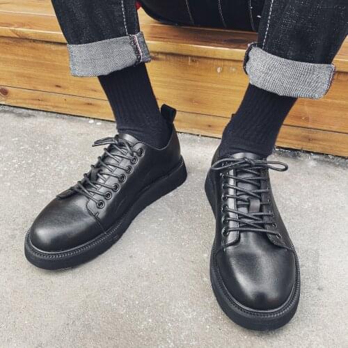 Mens shoes spring frock casual shoes thick soled Footwear Rubber Warm Male Flats Shoe Winter Mens Shoes Sales Man Designer