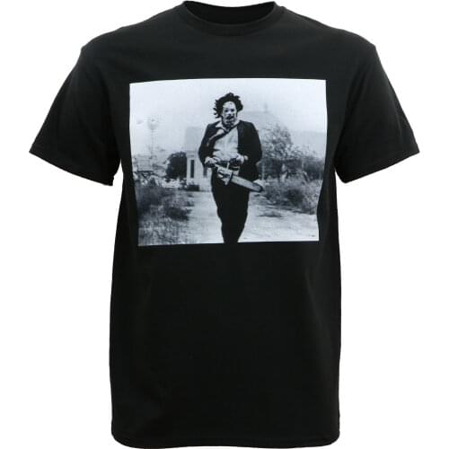 Authentic TEXAS CHAINSAW MASSACRE Leatherface Running Grab T-Shirt S-3XL NEW Print T Shirt Summer Style Top Tee