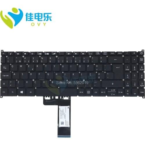 OVY SV PO Replacement keyboards for Acer Swift 3 SF315 52G 51G SF315-54G black no frame KB Hrvatski Portuguese layout original